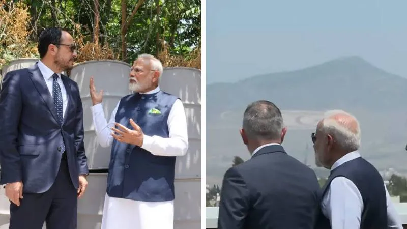 23 yıl sonra ilk: Hindistan Başbakanı Modi, GKRY'yi ziyaret etti; KKTC'yi izlerken fotoğraf verdi | Türkiye'ye mesaj mı?