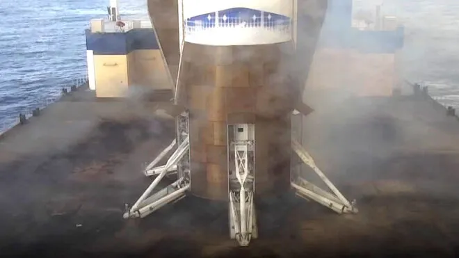 Blue Origin'den Uzay Çağı! New Glenn Roketi Okyanusa İndi!
