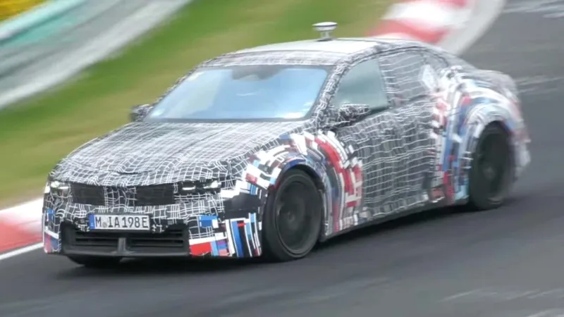 Elektrikli BMW M3, Nürburgring'i turluyor