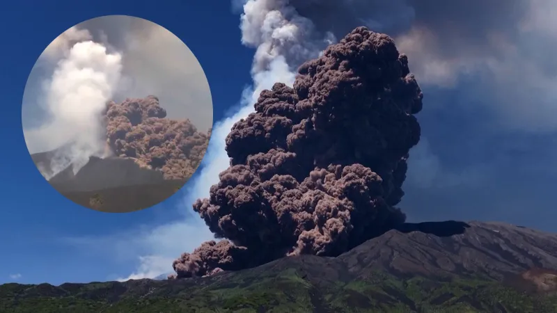 Etna Yanardağı patladı! Ürküten görüntüler