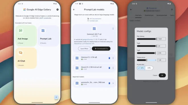 Google'dan Yapay Zeka Hamlesi! AI Edge Gallery Yayınlandı
