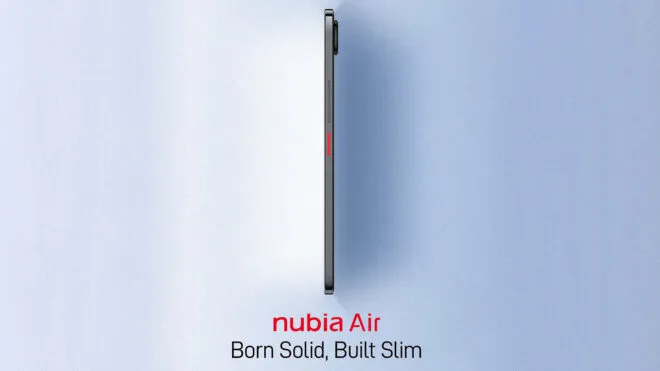 Nubia Air Geliyor! Rekor İnce Tasarımıyla Şaşırtacak mı?