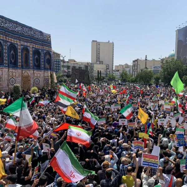 İran'da İsrail protestosu