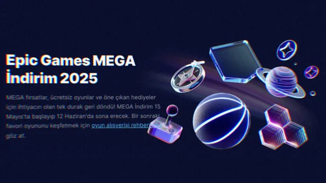 Epic Games İndirimleri Başladı! Oyunlarda Şok Fiyatlar!