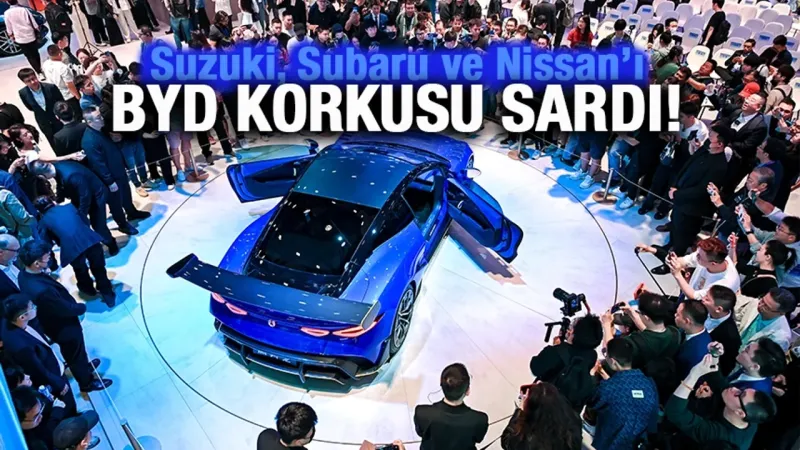 BYD Korkusu Japon Devlerini Sardı! Elektrikli Araç Savaşları Başlıyor