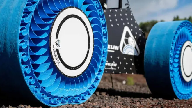 Michelin'den Ay'a Özel Lastik! Uzay Aracı İçin Devrim