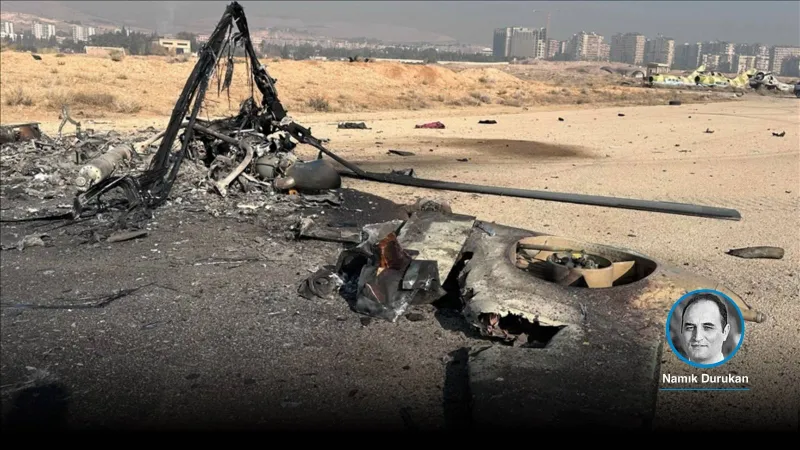 Şam Yanıyor! İsrail Savaş Uçakları Suriye'yi Bombaladı!