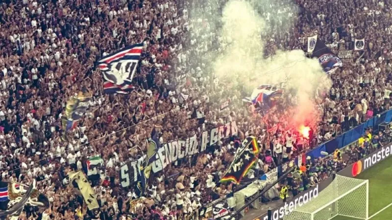 PSG Taraftarından Gazze'ye Destek! Finalde Açılan O Pankart Gündem Oldu