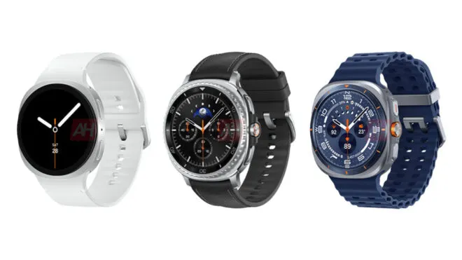 Samsung Galaxy Watch 8 ailesinin tasarımları sızdırıldı