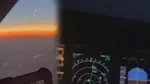 Türk yolcu uçağının kokpitinden İran üzerindeki saldırı anları kaydedildi