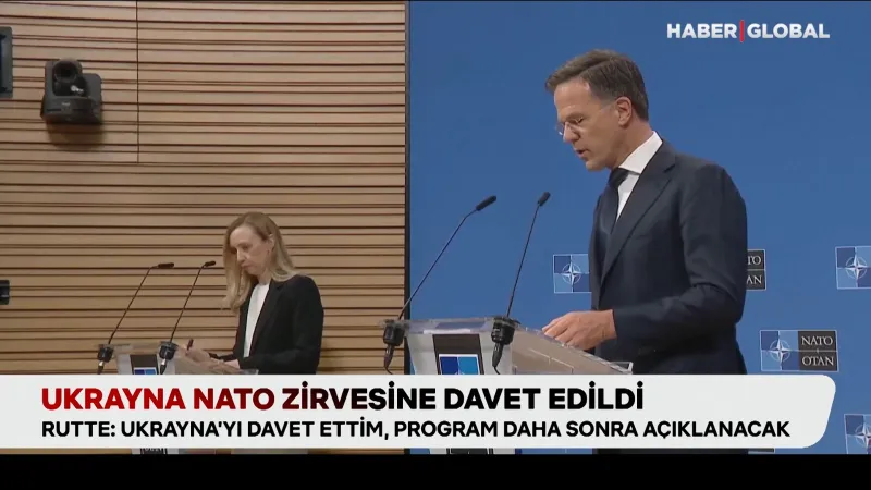 Ukrayna NATO zirvesine davet edildi
